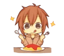 🍴 emoji Mini boys Telegram sticker 22 of 40