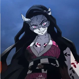 Sticker from nezuko