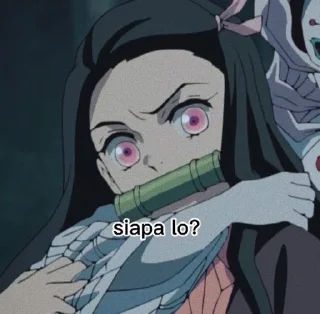 Sticker from Nezuko
