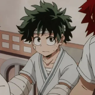 🥦 emoji Midoriya ~ @shortcakev Telegram sticker 5 of 36
