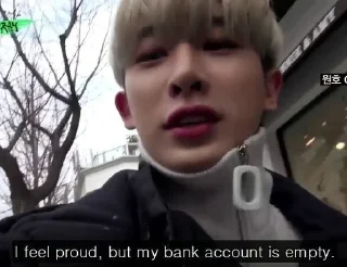 💸 emoji wonho Telegram sticker 6 of 80