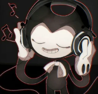 🎶 emoji Bendy And The Ink Machine Telegram sticker 8 of 107