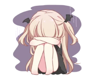 😔 emoji Kanamerika_deathcute @bistic Telegram sticker 19 of 24