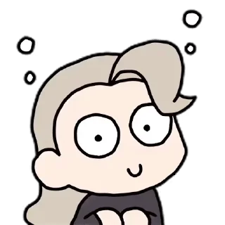 😌 emoji 乃琳脑洞波装扮 @vytessa 维护 Telegram sticker 2 of 20