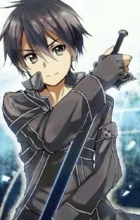 🤗 emoji Kirito Telegram sticker 15 of 70