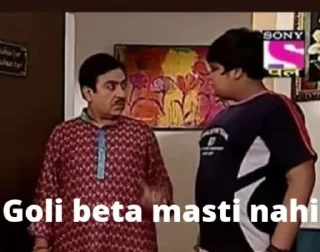 😂 emoji Tmkoc by @imsamyak_45 Telegram sticker 23 of 56