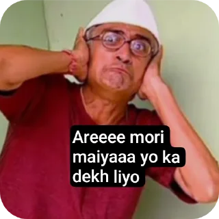 ✋ emoji Tmkoc Telegram sticker 20 of 25