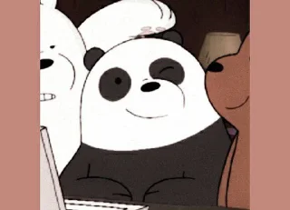 🎨 emoji we bare bears ⎙ ꩜  @RYUTHEJINS Telegram sticker 4 of 56