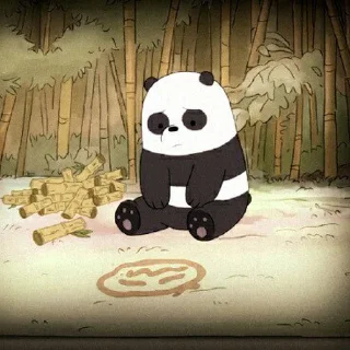 🎨 emoji we bare bears ⎙ ꩜  @RYUTHEJINS Telegram sticker 11 of 56