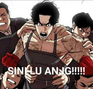 😡 emoji Lookism Telegram sticker 19 of 120