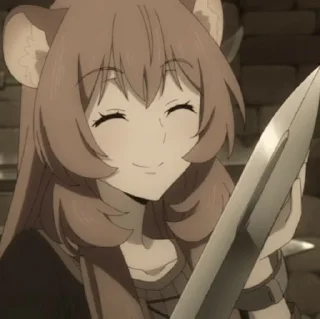 📻 emoji ꐑꐑ . RAPHTALIA  ⋆  @meowkasa Telegram sticker 19 of 45
