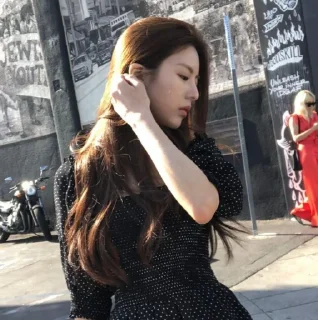 🥀 emoji 🖤 goyounjung • @gonura 🖤 Telegram sticker 22 of 38