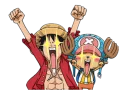 😆 emoji ONE PIECE Telegram sticker 21 of 41