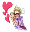😘 emoji ONE PIECE Telegram sticker 5 of 41