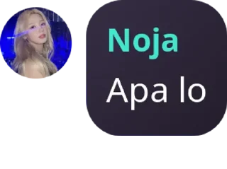 Sticker from Noja kece