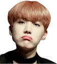 ☹ emoji BTS Telegram sticker 10 of 20