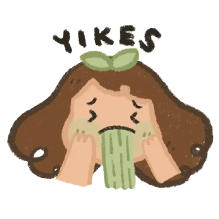 🤢 emoji bonk by rissaartt Telegram sticker 22 of 99