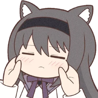 ☺ emoji 给我摸摸头或抱抱 By @YoMuko Telegram sticker 7 of 44