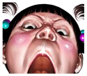 😩 emoji Angry face of children Telegram sticker 14 of 41