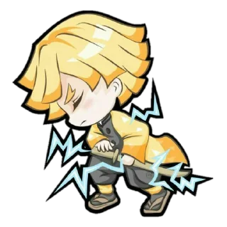 ⚡️ emoji KNY Chibi ➜ @animee_stickers Telegram sticker 24 of 60