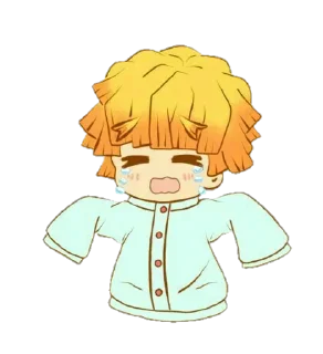 😭 emoji KNY Chibi ➜ @animee_stickers Telegram sticker 14 of 60