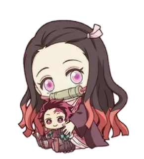 🙄 emoji KNY Chibi ➜ @animee_stickers Telegram sticker 16 of 60