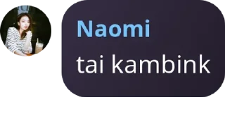 Sticker from Naomi