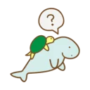 ❤ emoji dugong time Telegram sticker 24 of 40
