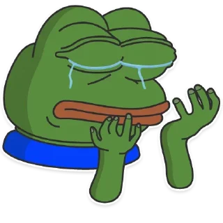 😝 emoji Pepe Telegram sticker 12 of 28