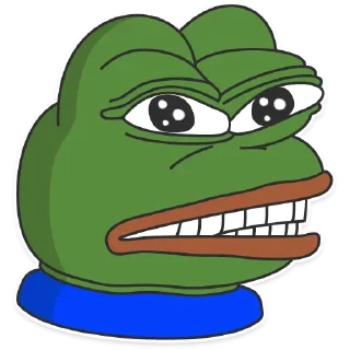 😨 emoji Pepe Telegram sticker 15 of 28