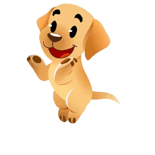👏 emoji Puppy @Stickersey Telegram sticker 12 of 20