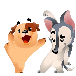 🕺 emoji Puppy @Stickersey Telegram sticker 17 of 20