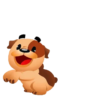 ❤️ emoji Puppy @Stickersey Telegram sticker 10 of 20