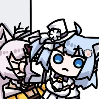 👉 emoji 雪音猫猫一 @zhaxia_cn Telegram sticker 6 of 32