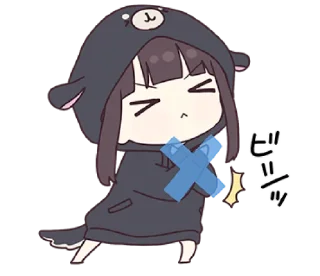 Sticker from @waesticker kurumi-chan.10