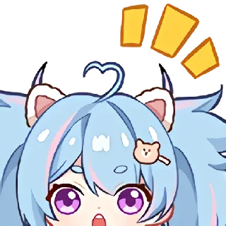 🫣 emoji 星汐Seki @CNVTB_EMOJI Telegram sticker 11 of 50