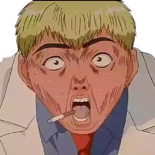 😵 emoji Great Teacher Onizuka Telegram sticker 10 of 19
