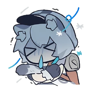 🥶 emoji 明日方舟 / Arknights 13 Telegram sticker 7 of 115