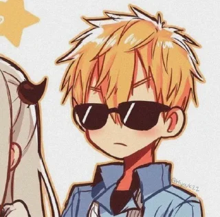 🍊 emoji Kou minamoto @apellpie Telegram sticker 8 of 15
