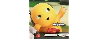 🪨 emoji Dino kuning • @anjaspakeks Telegram sticker 16 of 111