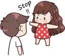 Sticker from BOOBIB CUTE COUPLE part 2 @emmastickers