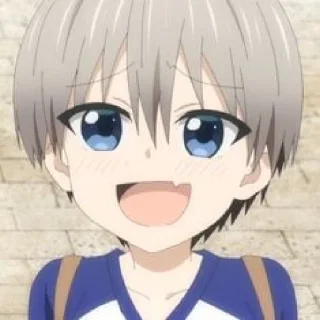 😀 emoji uzaki-hana Telegram sticker 1 of 30