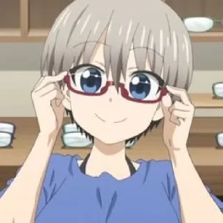 🤓 emoji uzaki-hana Telegram sticker 10 of 30