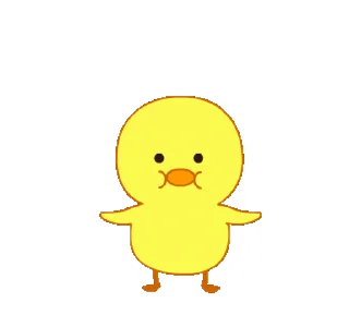 🐥 emoji Cute Duck || @LeninSticker Telegram sticker 9 of 24