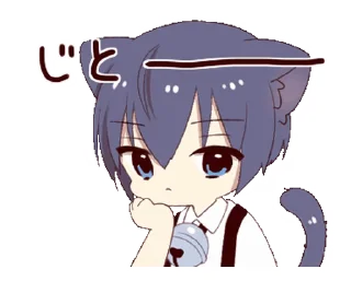 😕 emoji 🎥Cute Little Boy // @LeninSticker Telegram sticker 24 of 24