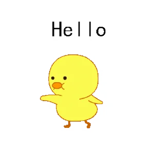 Sticker from Cute Duck || @LeninSticker
