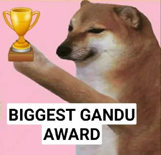 Sticker from Doge Awards