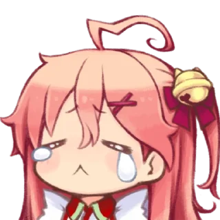 💮 emoji Miko Ch. さくらみこ Member Stickers Telegram sticker 8 of 40