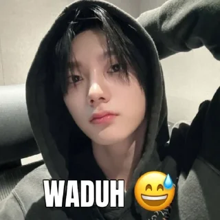 Sticker from Bonedo, @kipmwoonhak 😳