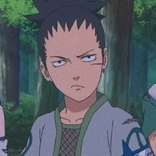 😕 emoji Shikamaru by @lazy_raion Telegram sticker 14 of 47
